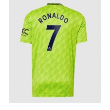 Manchester United Cristiano Ronaldo #7 Tredjedrakt 2022-23 Kortermet